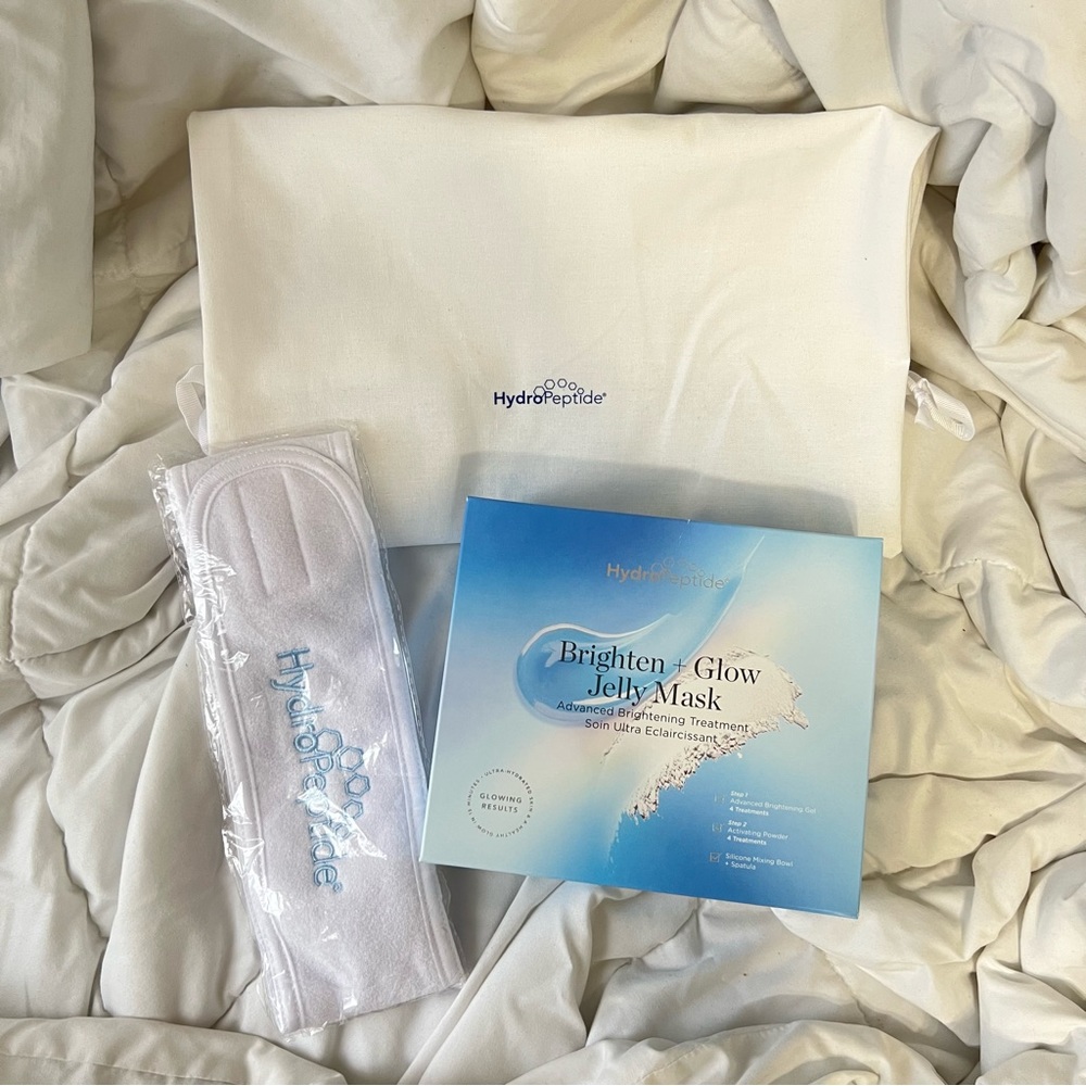 Hydropeptide Brighten & Glow Jelly Mask Set